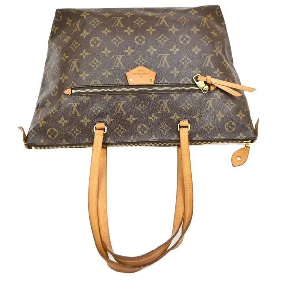 LOUIS VUITTON LV Iena MM Shoulder Bag Monogram Leather Brown M42267 72KB819 - Picture 5 of 16